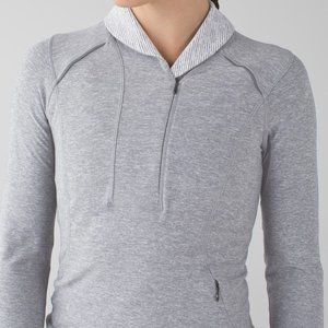 Size 6 - Lululemon Think Fast Pullover